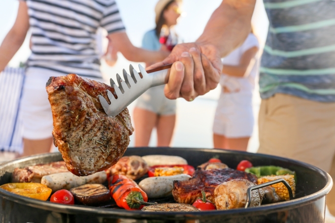 Ein gutes Stück Grillfleisch ...