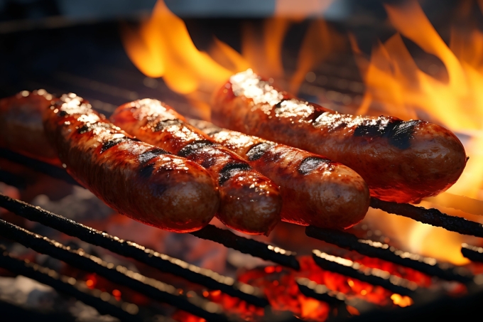 Frische Merguez aus meisterlicher Zubereitung